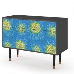 Sideboard - STORYZ - BS4 Van Gogh Lights - Antracite