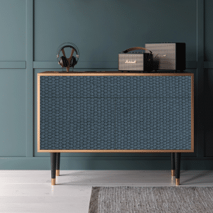 Sideboard - STORYZ - BS4 Knitted Pattern - Walnut