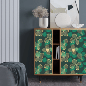 Sideboard - STORYZ - BS5 Green Flower - Walnut