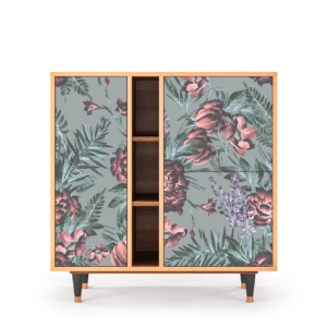 Sideboard - STORYZ - BS5 Light Peonies - Walnut