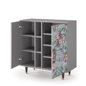 Sideboard - STORYZ - BS5 Light Peonies - Grey