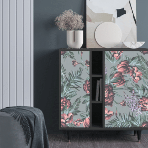 Sideboard - STORYZ - BS5 Light Peonies - Antracite