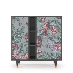 Sideboard - STORYZ - BS5 Light Peonies - Antracite