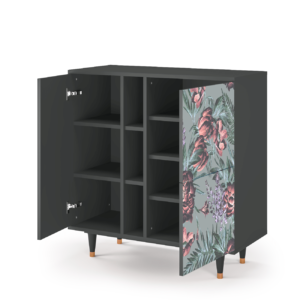 Sideboard - STORYZ - BS5 Light Peonies - Antracite