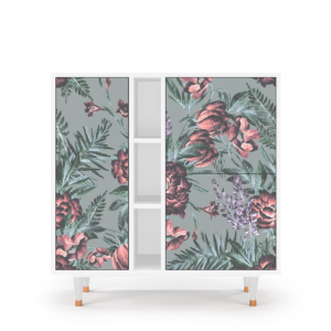 Sideboard - STORYZ - BS5 Light Peonies - White