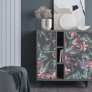 Sideboard - STORYZ - BS5 Dark Peonies - Grey
