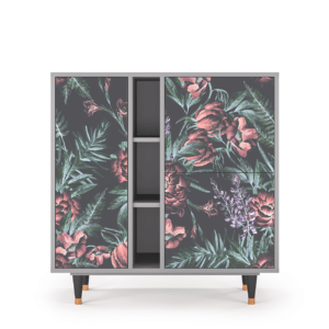 Sideboard - STORYZ - BS5 Dark Peonies - Grey