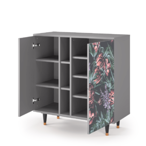 Sideboard - STORYZ - BS5 Dark Peonies - Grey