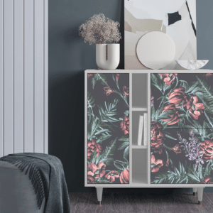 Sideboard - STORYZ - BS5 Dark Peonies - White