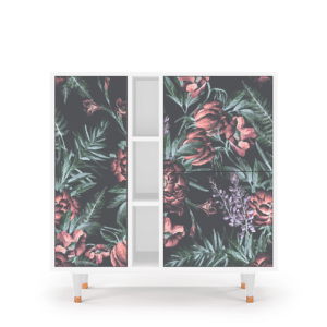 Sideboard - STORYZ - BS5 Dark Peonies - White