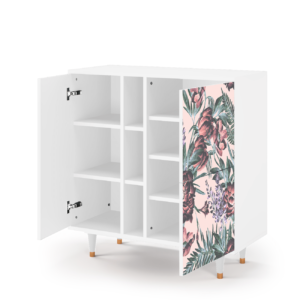 Sideboard - STORYZ - BS5 Peach Peonies - White