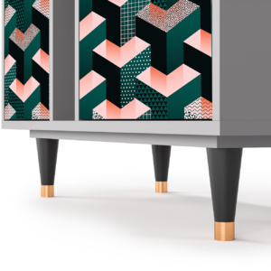 Sideboard - STORYZ - BS5 Geometric Madness - Grey