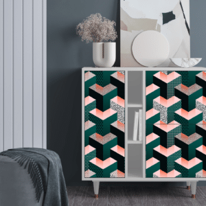 Sideboard - STORYZ - BS5 Geometric Madness - White