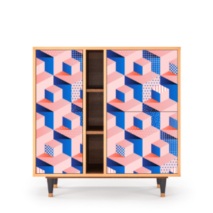 Sideboard - STORYZ - BS5 Pinky Squares - Walnut