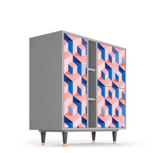 Sideboard - STORYZ - BS5 Pinky Squares - Grey