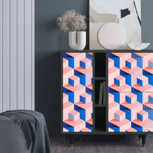 Sideboard - STORYZ - BS5 Pinky Squares - Antracite