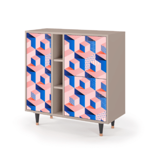 Sideboard - STORYZ - BS5 Pinky Squares - Latte