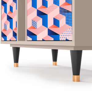 Sideboard - STORYZ - BS5 Pinky Squares - Latte