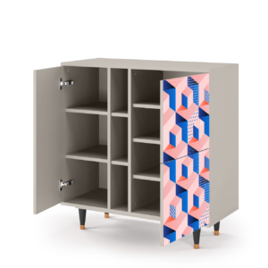 Sideboard - STORYZ - BS5 Pinky Squares - Sand