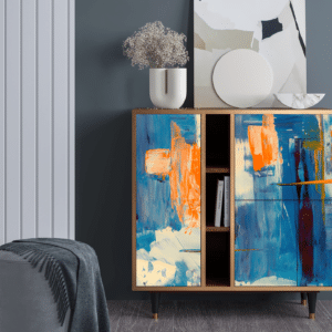 Sideboard - STORYZ - BS5 Abstract Expressionism - Walnut