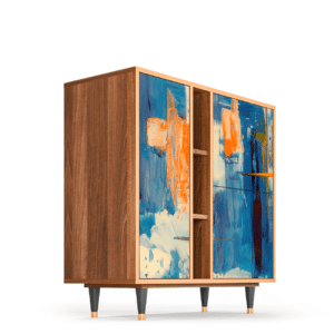 Sideboard - STORYZ - BS5 Abstract Expressionism - Walnut