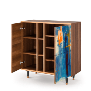 Sideboard - STORYZ - BS5 Abstract Expressionism - Walnut