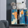 Sideboard - STORYZ - BS5 Abstract Expressionism - Grey