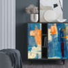 Sideboard - STORYZ - BS5 Abstract Expressionism - Antracite