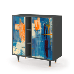 Sideboard - STORYZ - BS5 Abstract Expressionism - Antracite