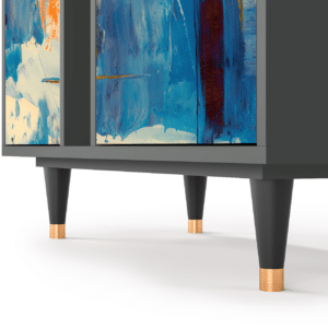 Sideboard - STORYZ - BS5 Abstract Expressionism - Antracite