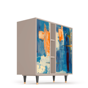 Sideboard - STORYZ - BS5 Abstract Expressionism - Latte