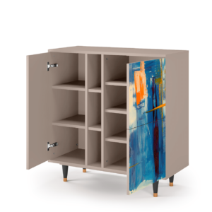 Sideboard - STORYZ - BS5 Abstract Expressionism - Latte