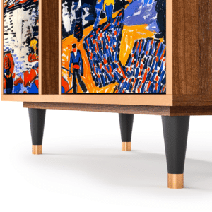 Sideboard - STORYZ - BS5 Le Séchage des voiles  - Walnut