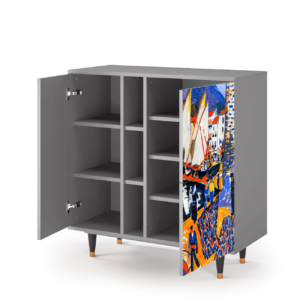 Sideboard - STORYZ - BS5 Le Séchage des voiles  - Grey