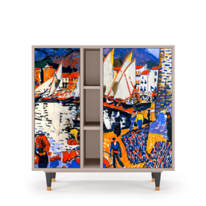 Sideboard - STORYZ - BS5 Le Séchage des voiles  - Latte