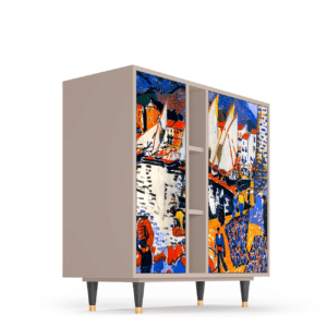 Sideboard - STORYZ - BS5 Le Séchage des voiles  - Latte