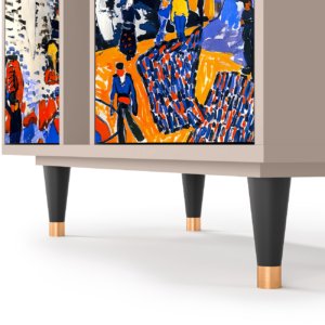 Sideboard - STORYZ - BS5 Le Séchage des voiles  - Latte