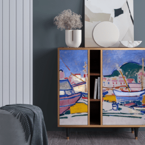 Sideboard - STORYZ - BS5 The Port of Collioure
 - Walnut