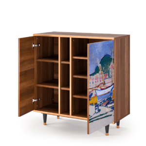 Sideboard - STORYZ - BS5 The Port of Collioure
 - Walnut