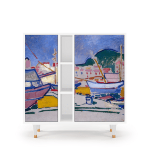 Sideboard - STORYZ - BS5 The Port of Collioure
 - White