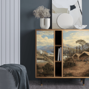 Sideboard - STORYZ - BS5 View Across the Plains  - Walnut