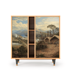 Sideboard - STORYZ - BS5 View Across the Plains  - Walnut