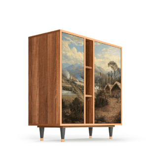 Sideboard - STORYZ - BS5 View Across the Plains  - Walnut