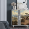 Sideboard - STORYZ - BS5 View Across the Plains  - White