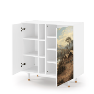 Sideboard - STORYZ - BS5 View Across the Plains  - White