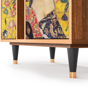 Sideboard - STORYZ - BS5 Lady with Fan by Klimt - Walnut