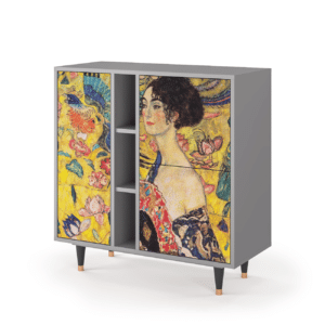 Sideboard - STORYZ - BS5 Lady with Fan by Klimt - Grey
