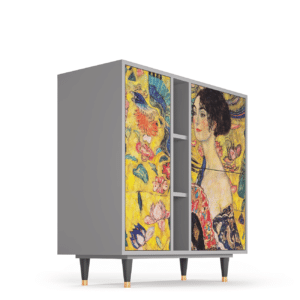 Sideboard - STORYZ - BS5 Lady with Fan by Klimt - Grey