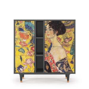 Sideboard - STORYZ - BS5 Lady with Fan by Klimt - Antracite