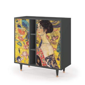 Sideboard - STORYZ - BS5 Lady with Fan by Klimt - Antracite